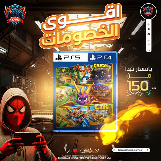 Crash + Spyro Triple Bundle