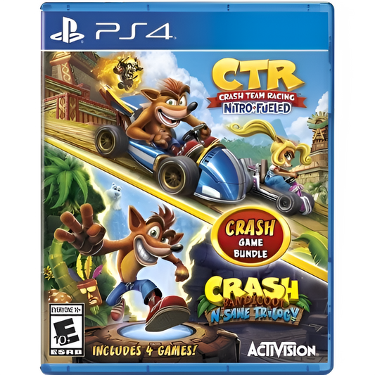 Crash Bandicoot™ Bundle - N. Sane Trilogy + CTR Nitro-Fueled ( Digital Account )