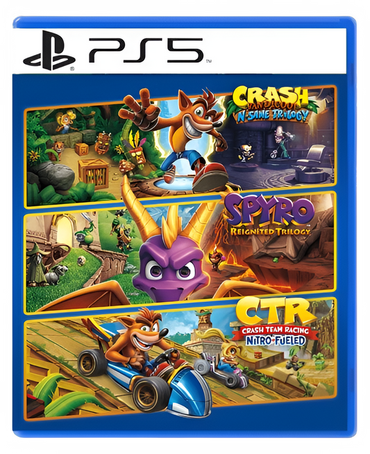 Crash + Spyro Triple Bundle ( Digital Account )